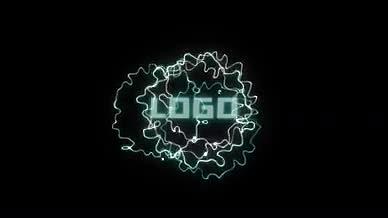 AE展示电击动画LOGO视频的预览图